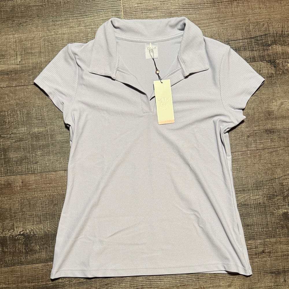 NWT Light purple Golf Short Sleeve Polo Shirt